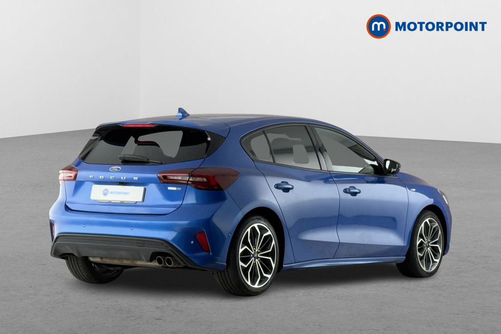 Ford Focus St-Line X Manual Petrol Hatchback - Stock Number (1553393) - Drivers side rear corner