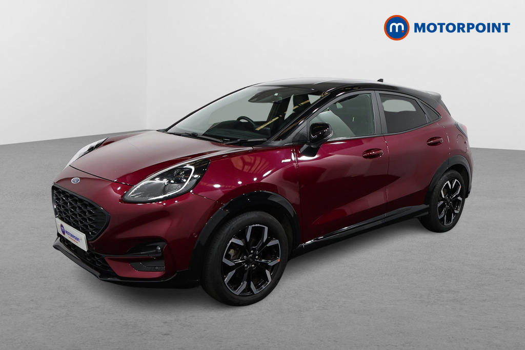 Ford Puma Vivid Ruby Edition Automatic Petrol SUV - Stock Number (1566078) - Passenger side front corner
