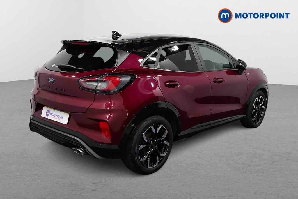 Ford Puma Vivid Ruby Edition Automatic Petrol SUV - Stock Number (1566078) - Drivers side rear corner