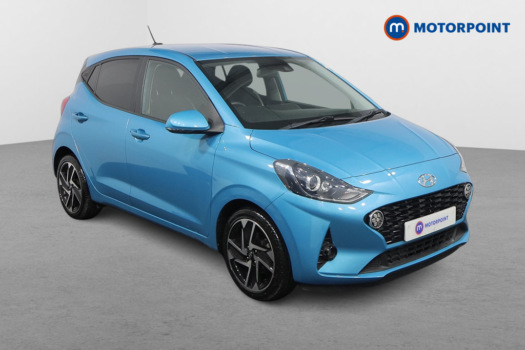 Hyundai I10 Premium Automatic Petrol Hatchback - Stock Number (1579910) - Drivers side front corner