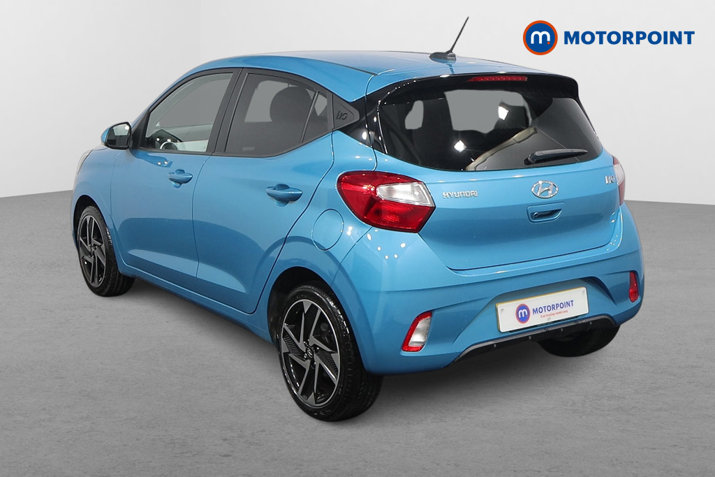 Hyundai I10 Premium Automatic Petrol Hatchback - Stock Number (1579910) - Passenger side rear corner