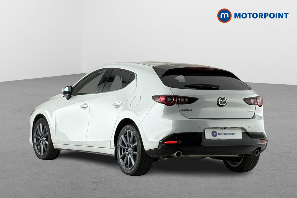 Mazda 3 Exclusive-Line Manual Petrol Hatchback - Stock Number (1583572) - Passenger side rear corner