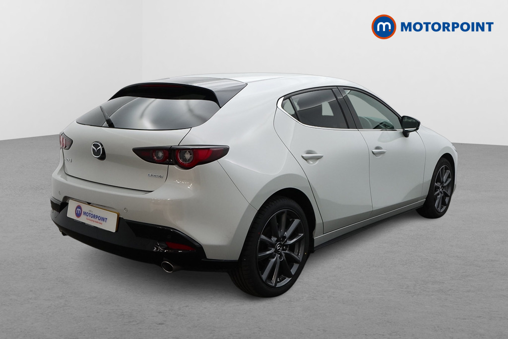 Mazda 3 Exclusive-Line Manual Petrol Hatchback - Stock Number (1583577) - Drivers side rear corner