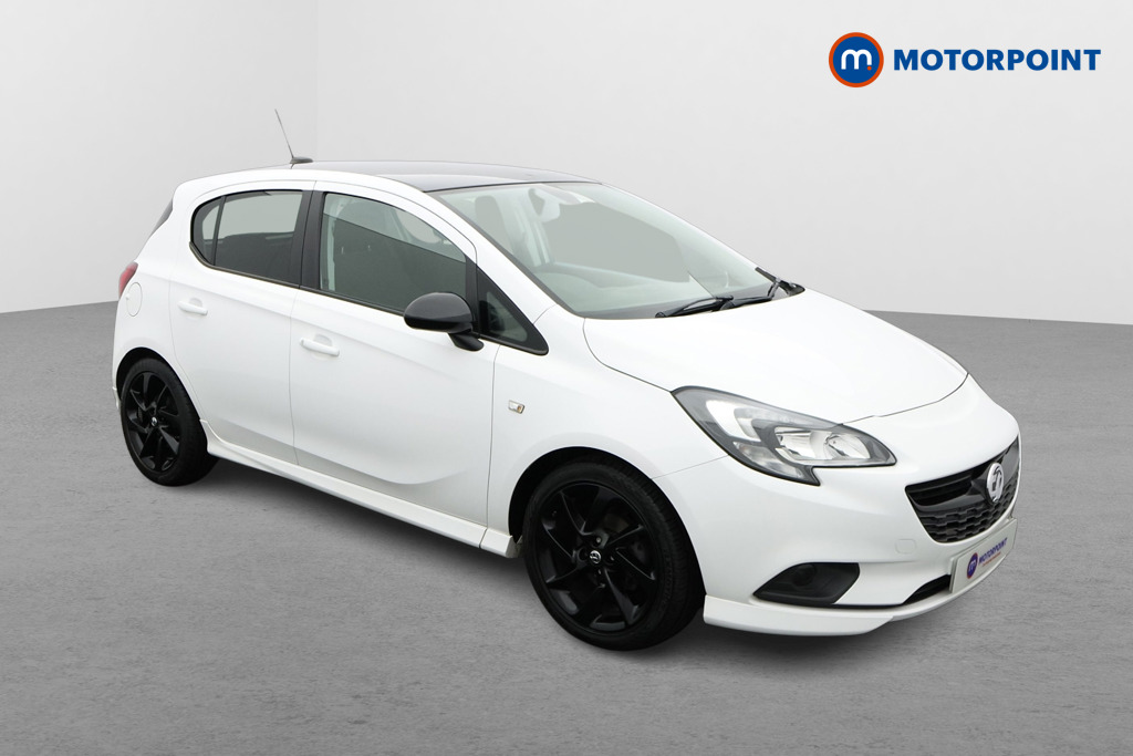 Vauxhall Corsa Sri Vx-Line Nav Black Manual Petrol Hatchback - Stock Number (1589221) - Drivers side front corner