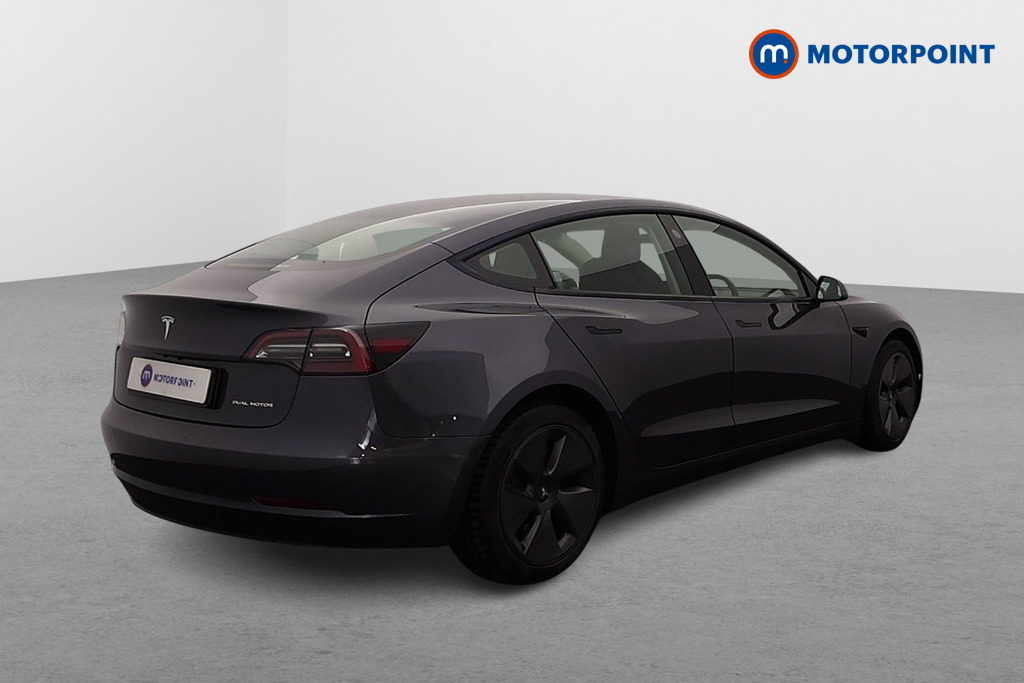 Tesla Model 3 Long Range Automatic Electric Saloon - Stock Number (1589952) - Drivers side rear corner