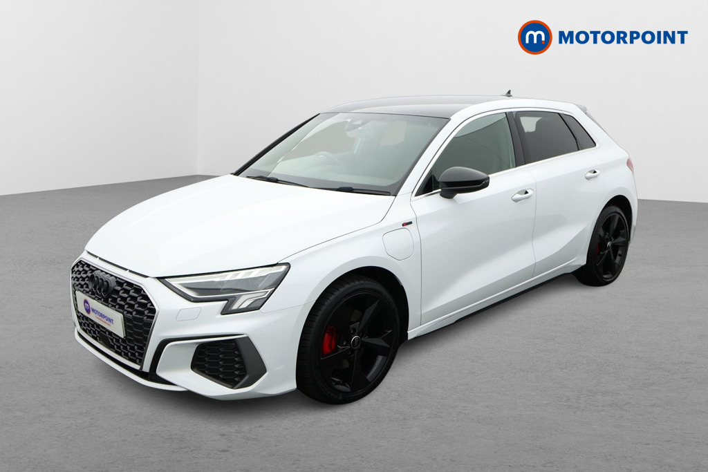 Audi A3 S Line Automatic Petrol Plug-In Hybrid Hatchback - Stock Number (1590366) - Passenger side front corner