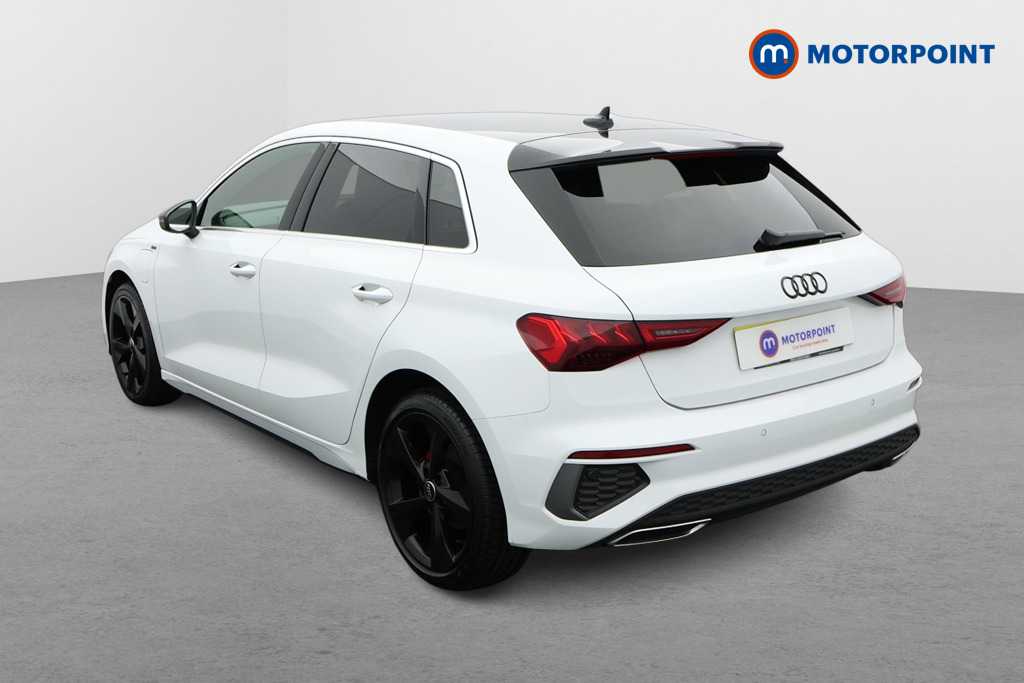 Audi A3 S Line Automatic Petrol Plug-In Hybrid Hatchback - Stock Number (1590366) - Passenger side rear corner