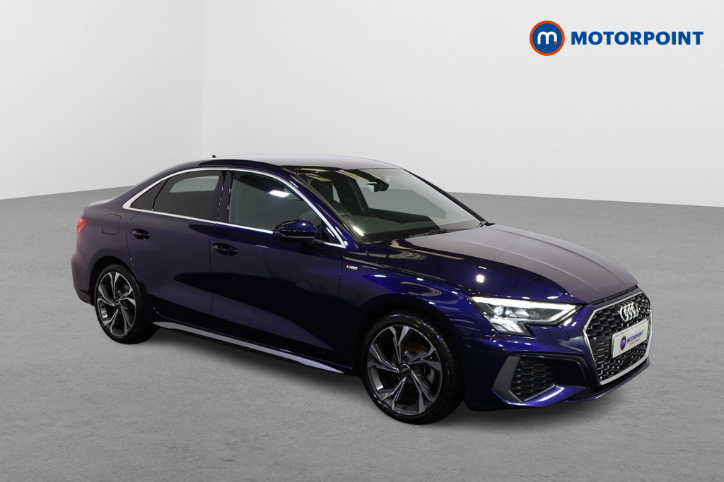 Audi A3 S Line Manual Petrol Saloon - Stock Number (1590891) - Drivers side front corner