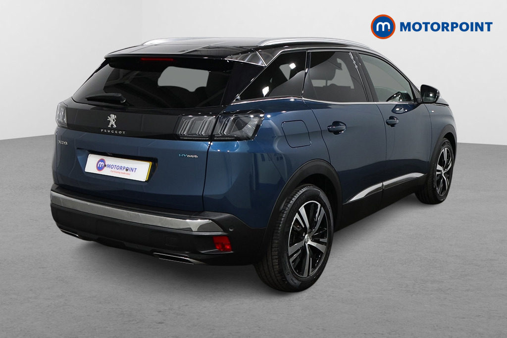 Peugeot 3008 GT Automatic Petrol Plug-In Hybrid SUV - Stock Number (1591461) - Drivers side rear corner
