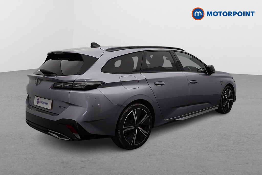 Peugeot 308 GT Automatic Petrol Plug-In Hybrid Estate - Stock Number (1585323) - Drivers side rear corner