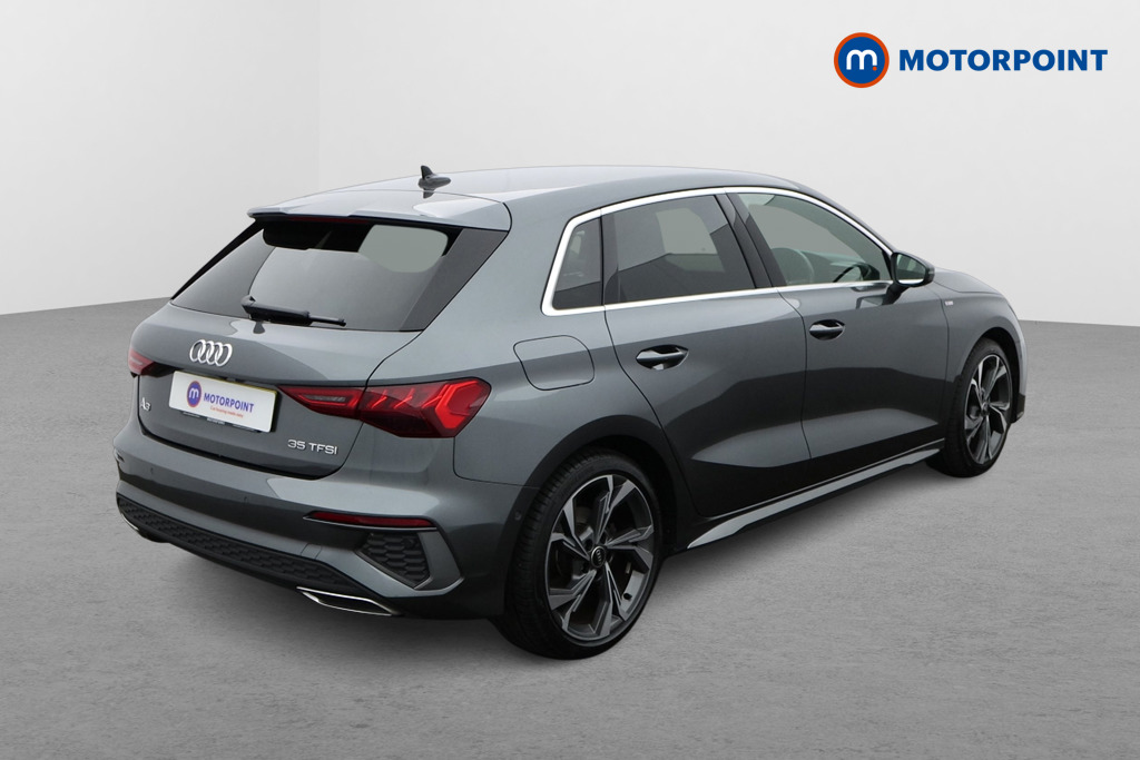 Audi A3 S Line Automatic Petrol Hatchback - Stock Number (1585754) - Drivers side rear corner