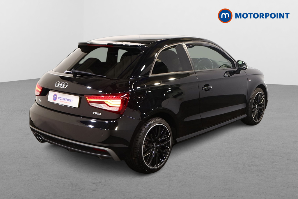 Audi A1 S Line Nav Manual Petrol Hatchback - Stock Number (1589046) - Drivers side rear corner