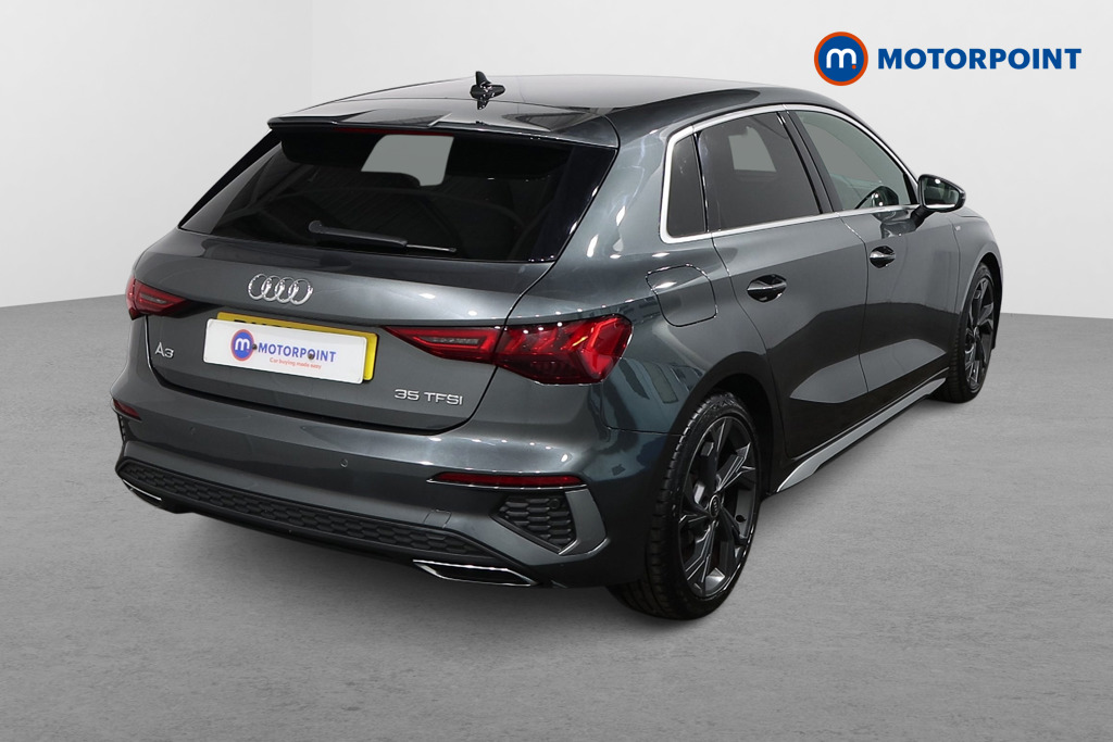 Audi A3 S Line Automatic Petrol Hatchback - Stock Number (1589136) - Drivers side rear corner