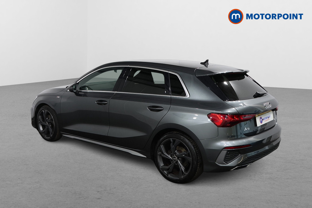 Audi A3 S Line Automatic Petrol Hatchback - Stock Number (1589136) - Passenger side rear corner