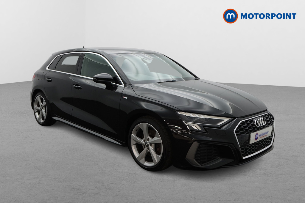 Audi A3 S Line Automatic Petrol Hatchback - Stock Number (1589376) - Drivers side front corner