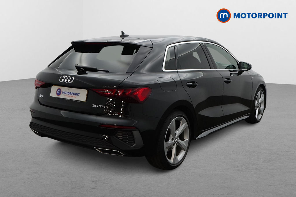 Audi A3 S Line Automatic Petrol Hatchback - Stock Number (1589376) - Drivers side rear corner