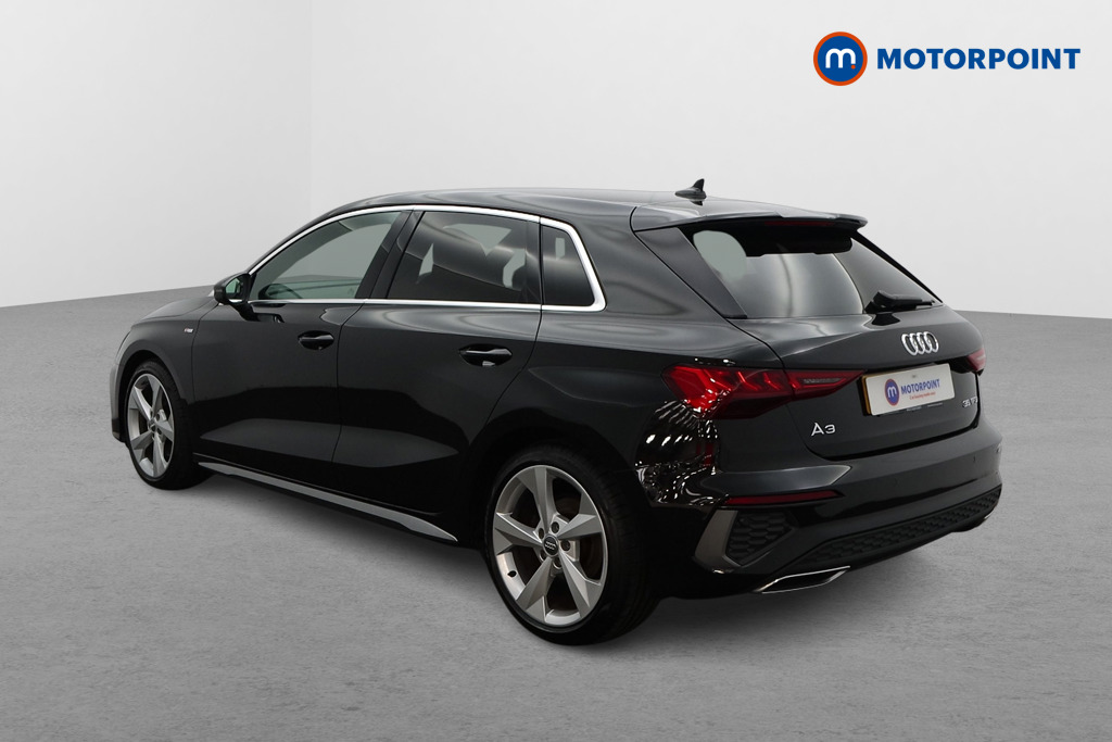 Audi A3 S Line Automatic Petrol Hatchback - Stock Number (1589376) - Passenger side rear corner