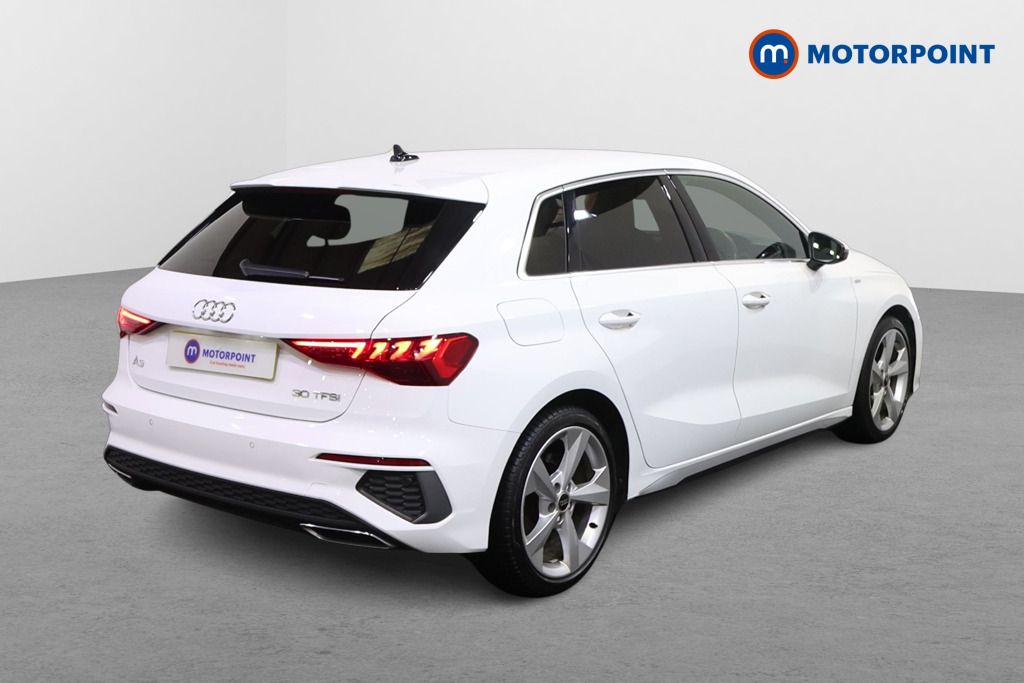 Audi A3 S Line Automatic Petrol Hatchback - Stock Number (1589643) - Drivers side rear corner