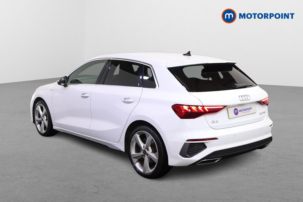 Audi A3 S Line Automatic Petrol Hatchback - Stock Number (1589643) - Passenger side rear corner