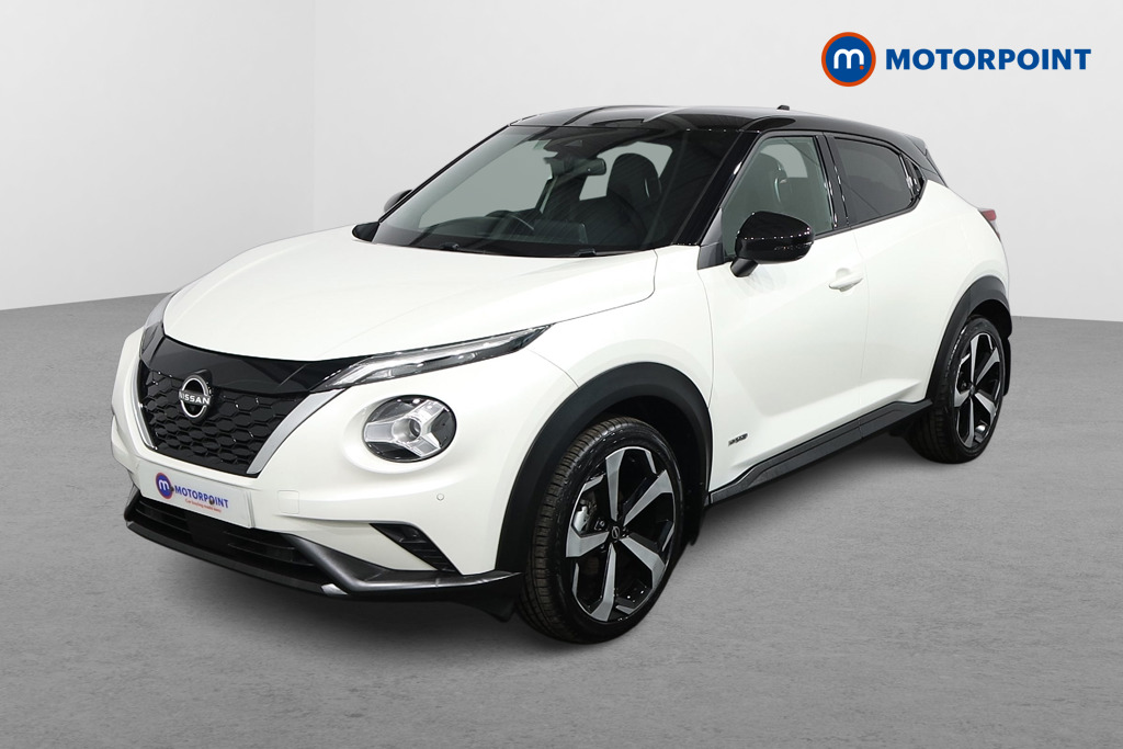 Nissan Juke Tekna Automatic Petrol-Electric Hybrid SUV - Stock Number (1590762) - Passenger side front corner