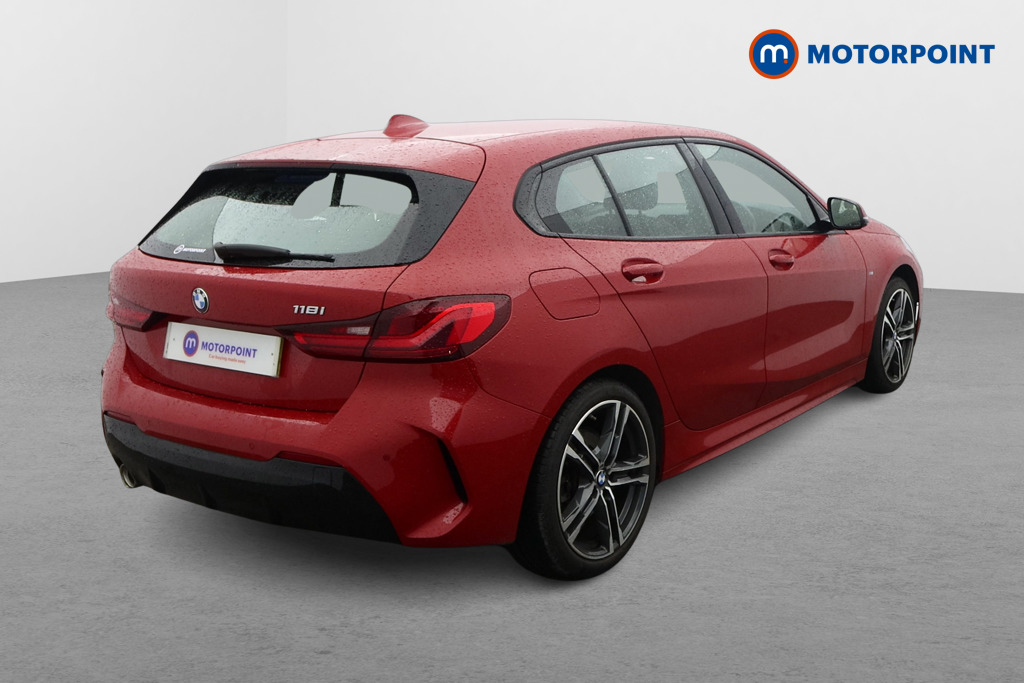 BMW 1 Series M Sport Manual Petrol Hatchback - Stock Number (1589023) - Drivers side rear corner