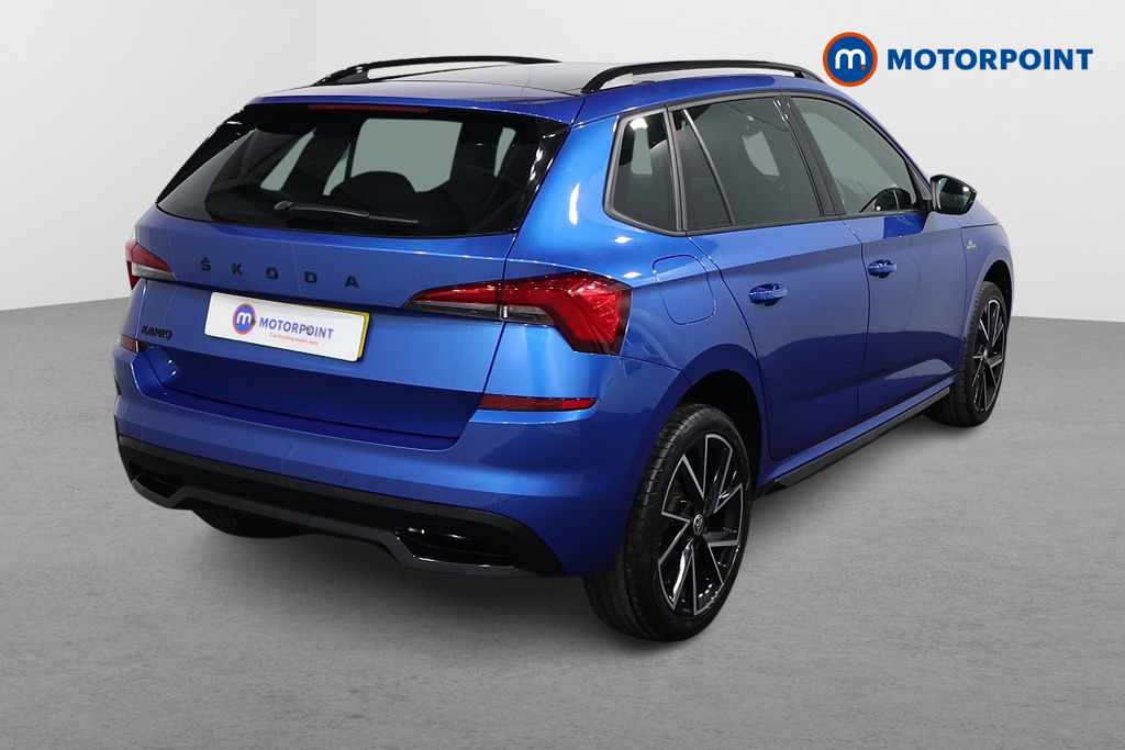 Skoda Kamiq Monte Carlo Manual Petrol SUV - Stock Number (1591140) - Drivers side rear corner