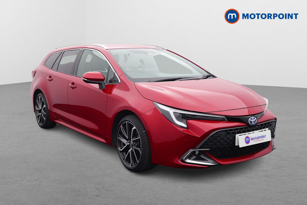 Toyota Corolla Excel Automatic Petrol-Electric Hybrid Estate - Stock Number (1590935) - Drivers side front corner