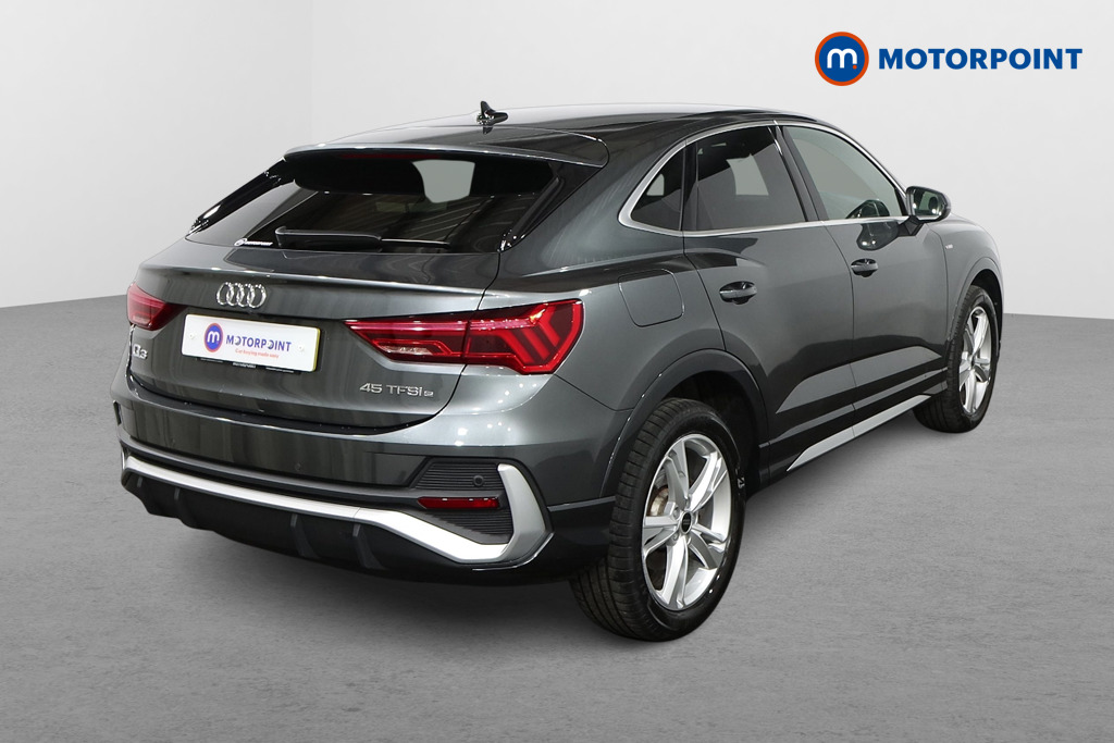 Audi Q3 S Line Automatic Petrol Plug-In Hybrid SUV - Stock Number (1570588) - Drivers side rear corner
