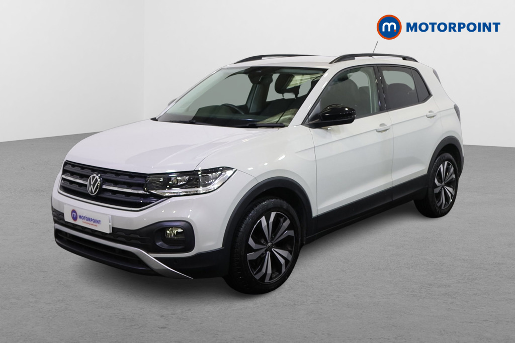 Volkswagen T-Cross Black Edition Manual Petrol SUV - Stock Number (1588345) - Passenger side front corner