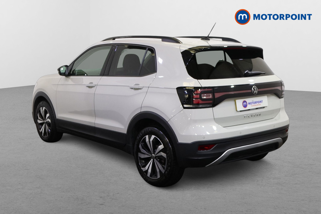Volkswagen T-Cross Black Edition Manual Petrol SUV - Stock Number (1588345) - Passenger side rear corner