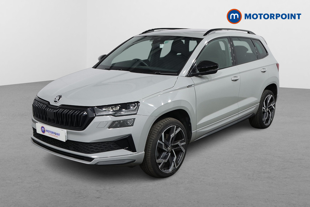 Skoda Karoq Sportline Automatic Petrol SUV - Stock Number (1589170) - Passenger side front corner