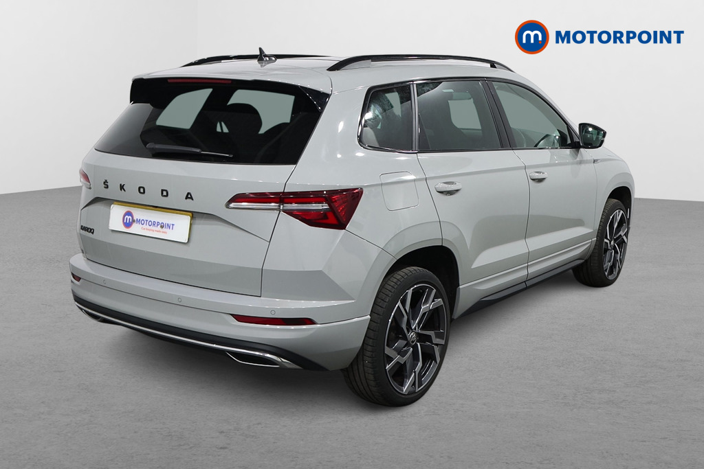 Skoda Karoq Sportline Automatic Petrol SUV - Stock Number (1589170) - Drivers side rear corner