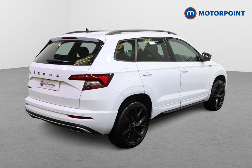 Skoda Karoq Sport Line Automatic Petrol SUV - Stock Number (1591939) - Drivers side rear corner