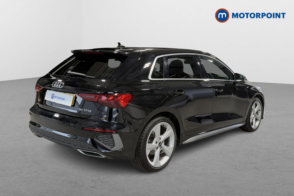 Audi A3 S Line Manual Petrol Hatchback - Stock Number (1588928) - Drivers side rear corner