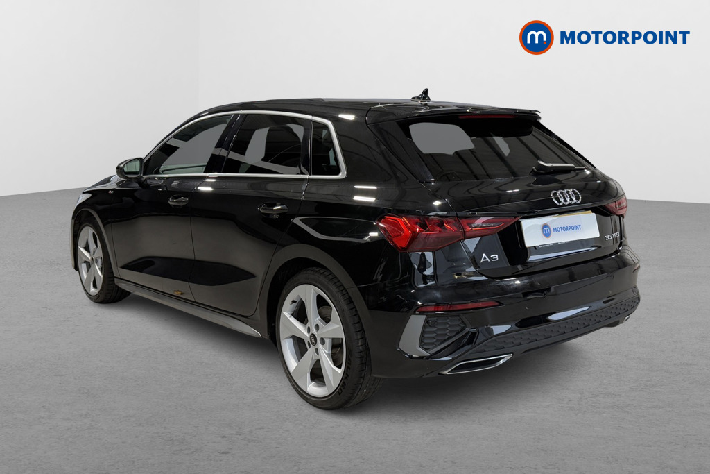 Audi A3 S Line Manual Petrol Hatchback - Stock Number (1588928) - Passenger side rear corner