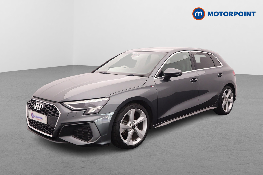 Audi A3 S Line Manual Petrol Hatchback - Stock Number (1589563) - Passenger side front corner