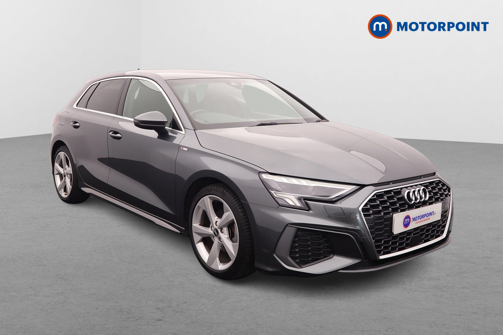 Audi A3 S Line Manual Petrol Hatchback - Stock Number (1589563) - Drivers side front corner