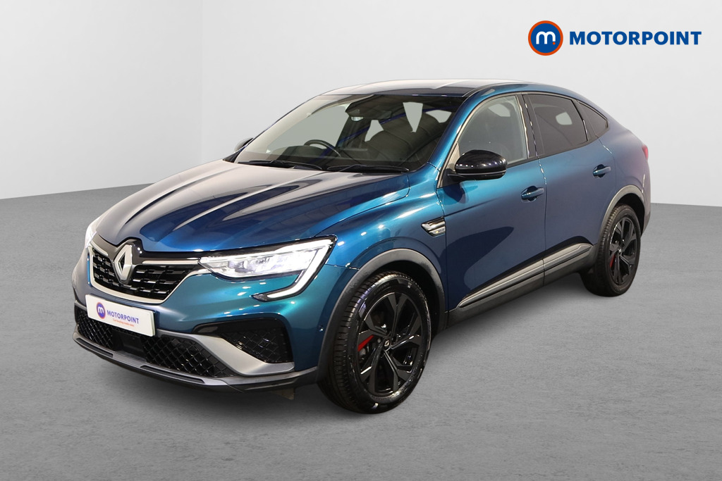 Renault Arkana R.S. Line Automatic Petrol-Electric Hybrid SUV - Stock Number (1590015) - Passenger side front corner
