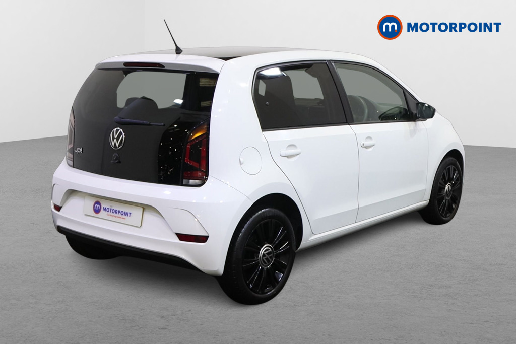 Volkswagen UP Black Edition Manual Petrol Hatchback - Stock Number (1590803) - Drivers side rear corner