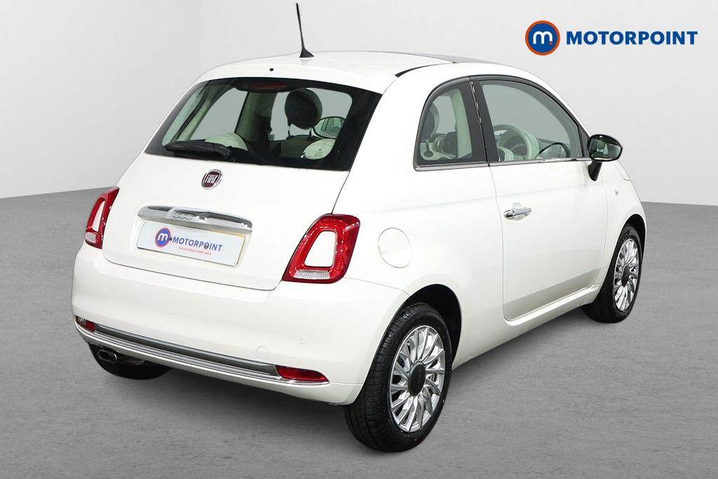Fiat 500 Lounge Automatic Petrol Hatchback - Stock Number (1591805) - Drivers side rear corner