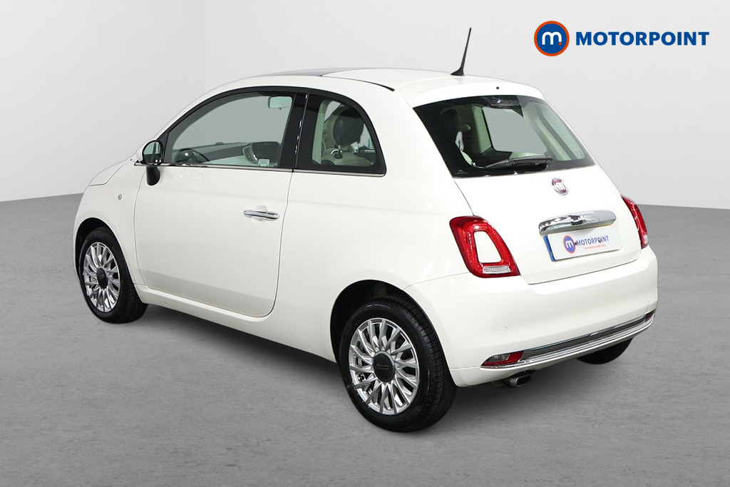 Fiat 500 Lounge Automatic Petrol Hatchback - Stock Number (1591805) - Passenger side rear corner