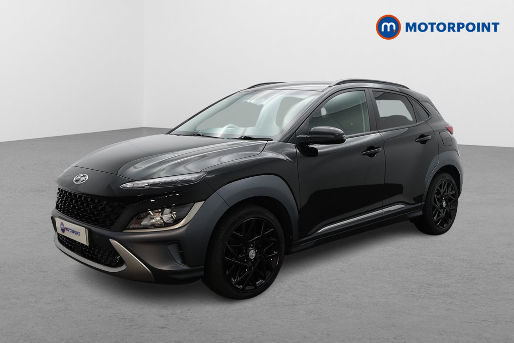 Hyundai Kona Premium Automatic Petrol-Electric Hybrid SUV - Stock Number (1585877) - Passenger side front corner