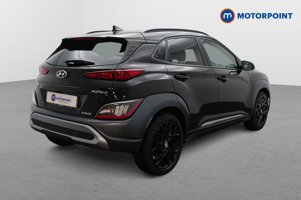 Hyundai Kona Premium Automatic Petrol-Electric Hybrid SUV - Stock Number (1585877) - Drivers side rear corner