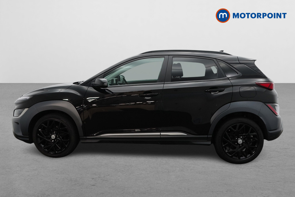 Hyundai Kona Premium Automatic Petrol-Electric Hybrid SUV - Stock Number (1585877) - Passenger side