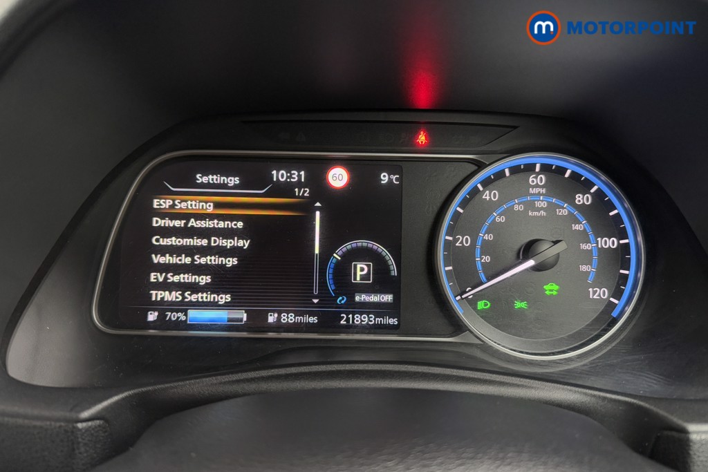 Nissan Leaf N-Connecta Automatic Electric Hatchback - Stock Number (1589306) - 6th supplementary image