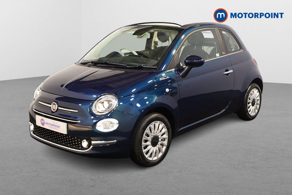 Fiat 500 Dolcevita Manual Petrol Convertible - Stock Number (1590501) - Passenger side front corner