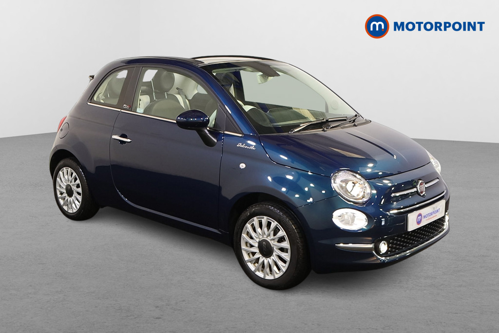 Fiat 500 Dolcevita Manual Petrol Convertible - Stock Number (1590501) - Drivers side front corner