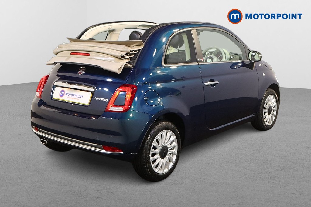 Fiat 500 Dolcevita Manual Petrol Convertible - Stock Number (1590501) - Drivers side rear corner