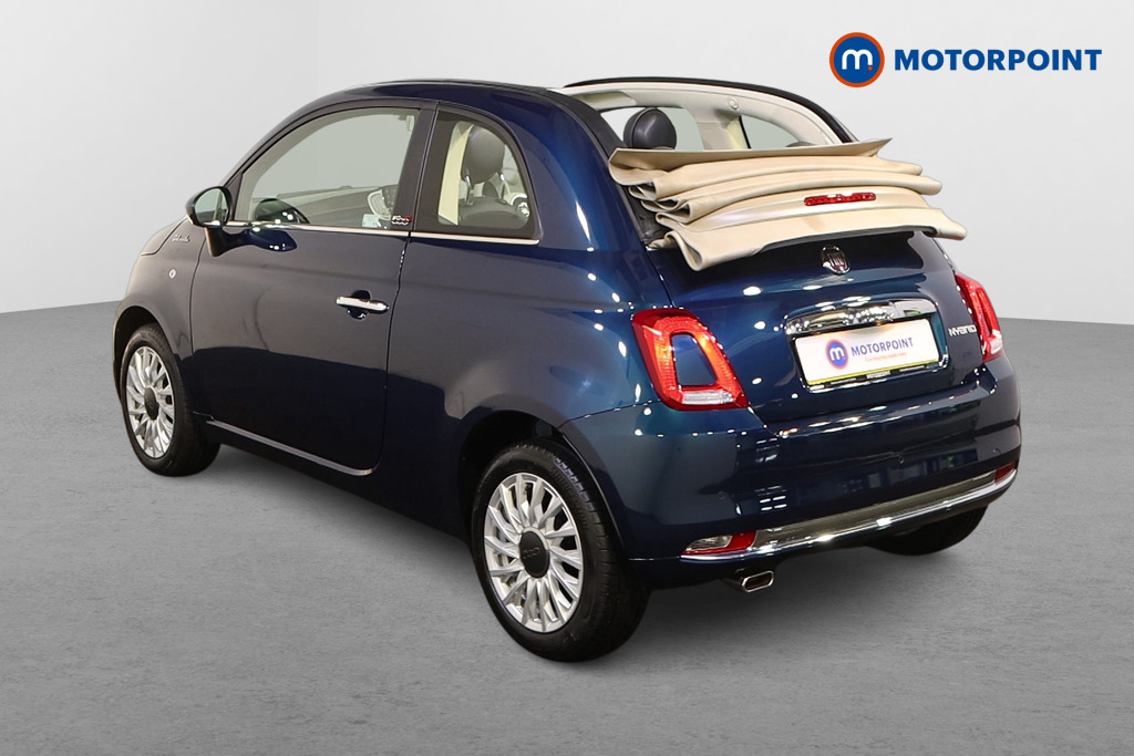 Fiat 500 Dolcevita Manual Petrol Convertible - Stock Number (1590501) - Passenger side rear corner