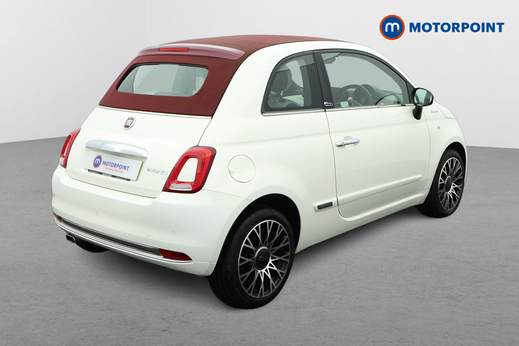 Fiat 500 Dolcevita Manual Petrol Convertible - Stock Number (1590635) - Drivers side rear corner